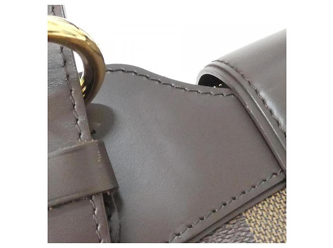 Borsa Damier Sistina di Louis Vuitton Marrone - vista 7
