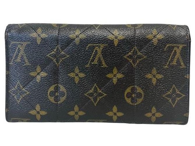 Portafoglio Lungo Sarah Etoile Monogram di Louis Vuitton Marrone - vista 2