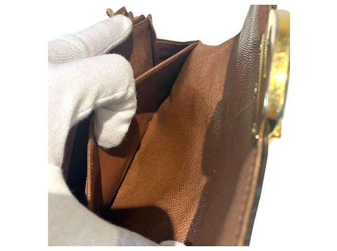 Portafoglio Lungo Sarah Etoile Monogram di Louis Vuitton Marrone - vista 8