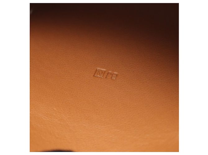 Cartera larga de cuero Dogon GM de Hermès Castaño - vista 10