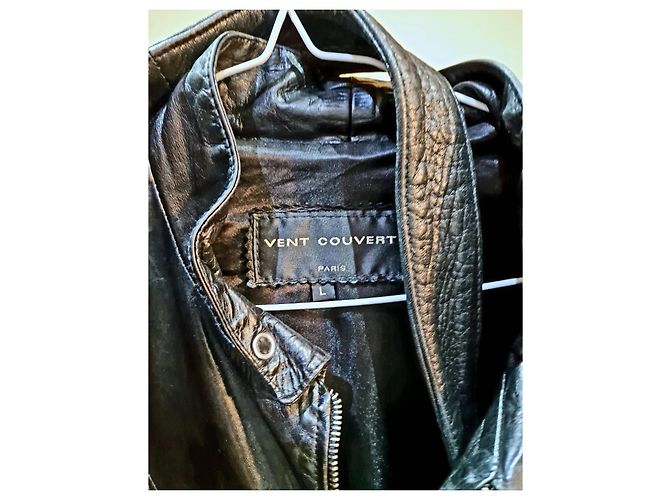 Ventcouvert Lederjacke Schwarz - Ansicht 2