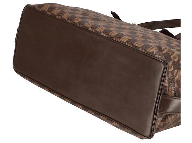 Borsa a Spalla Chelsea Damier Ebene Louis Vuitton Marrone - vista 10