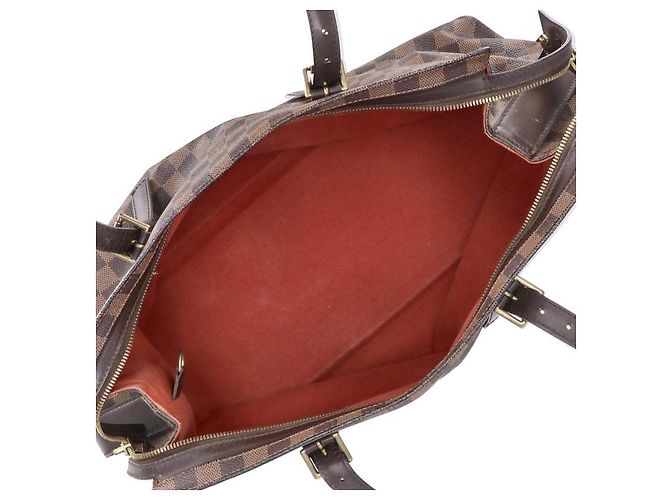 Borsa a Spalla Chelsea Damier Ebene Louis Vuitton Marrone - vista 3