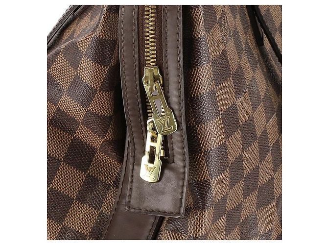 Borsa a Spalla Chelsea Damier Ebene Louis Vuitton Marrone - vista 7