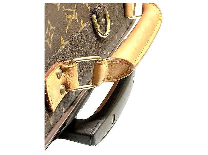 Valise Monogram Pegase 55 de Louis Vuitton Marron - vue 7