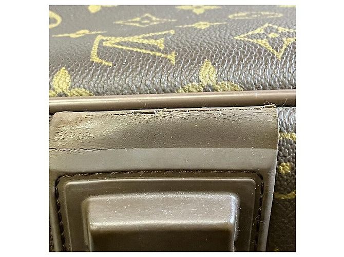 Valise Monogram Pegase 55 de Louis Vuitton Marron - vue 8