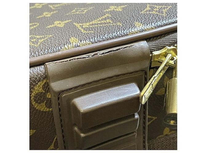 Valise Monogram Pegase 55 de Louis Vuitton Marron - vue 9