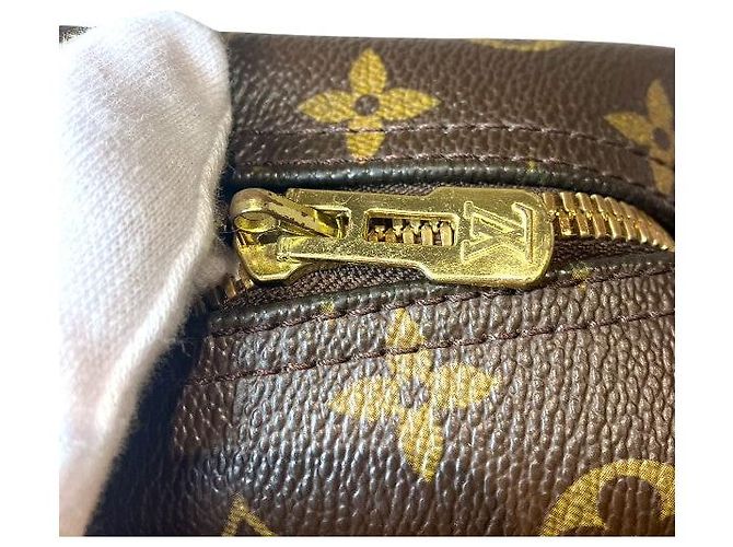 Borsa a mano Monogram Deauville Louis Vuitton Marrone - vista 8