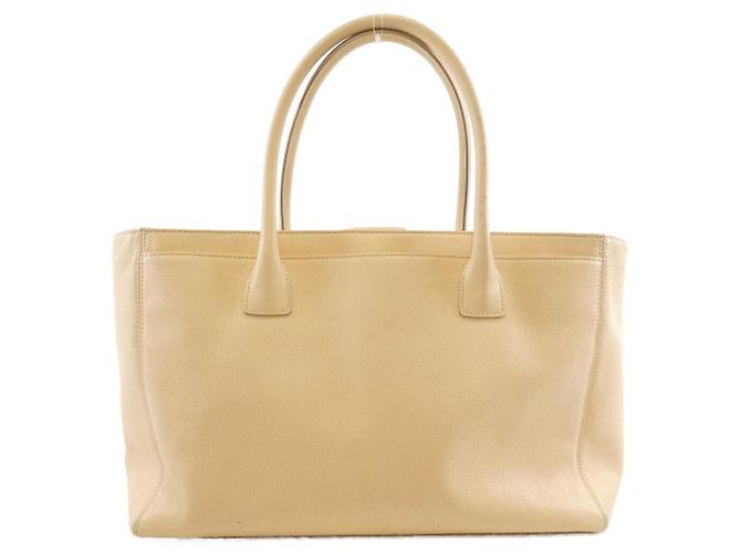 Borsa a mano in vitello della linea Executive di Chanel Marrone Beige - vista 2