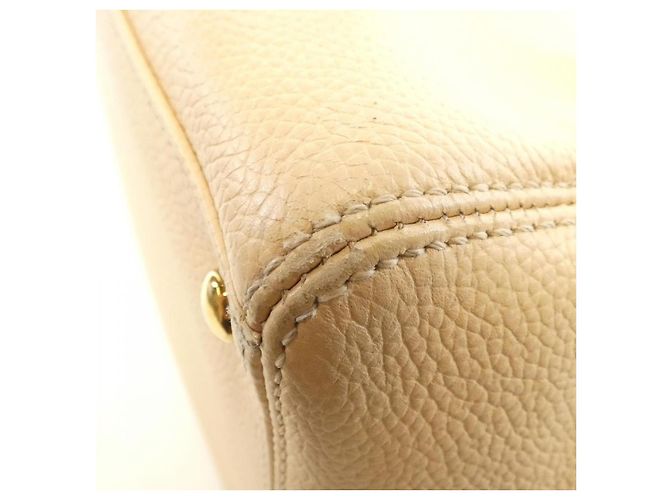 Borsa a mano in vitello della linea Executive di Chanel Marrone Beige - vista 3