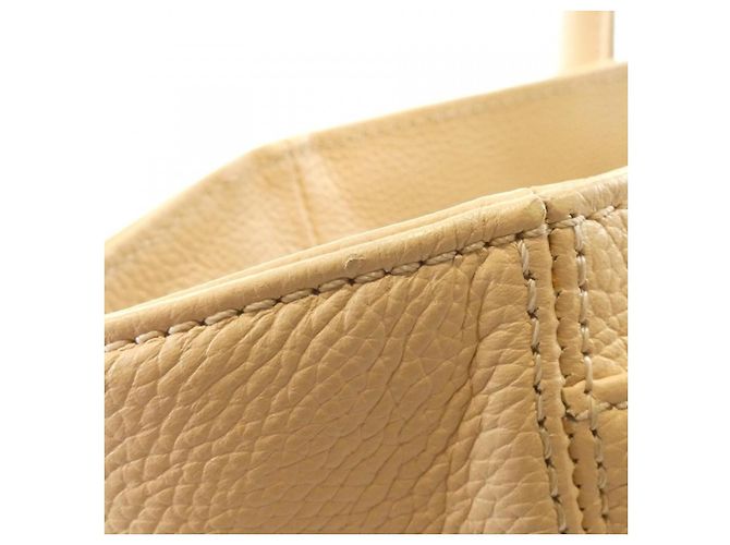 Borsa a mano in vitello della linea Executive di Chanel Marrone Beige - vista 5