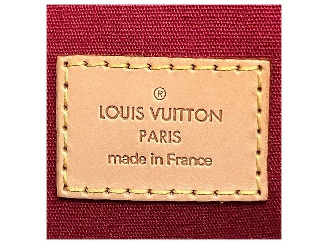 Borsa 2 in 1 Louis Vuitton Bellevue GM Vernis Rosso - vista 4