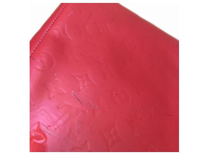 Borsa 2 in 1 Louis Vuitton Bellevue GM Vernis Rosso - vista 9