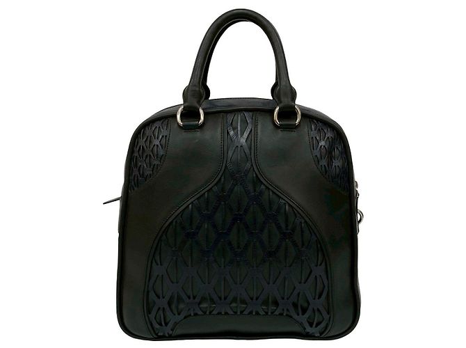 Borsa Boston in pelle Miu Miu - vista 4