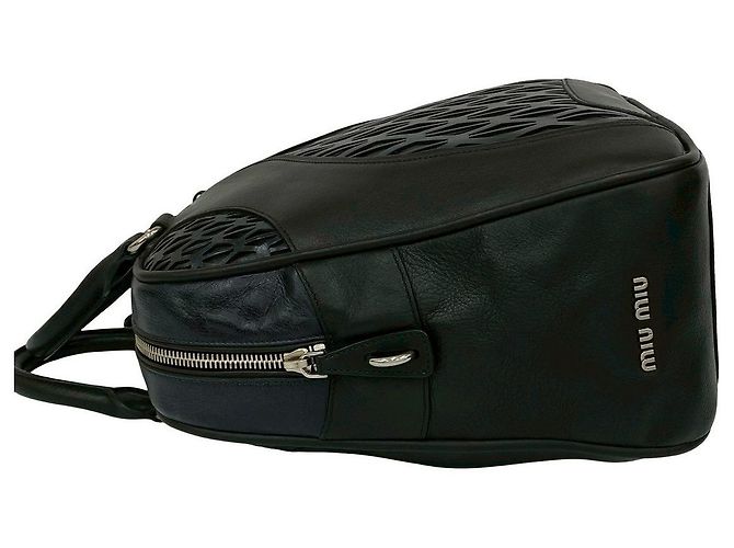 Borsa Boston in pelle Miu Miu - vista 6