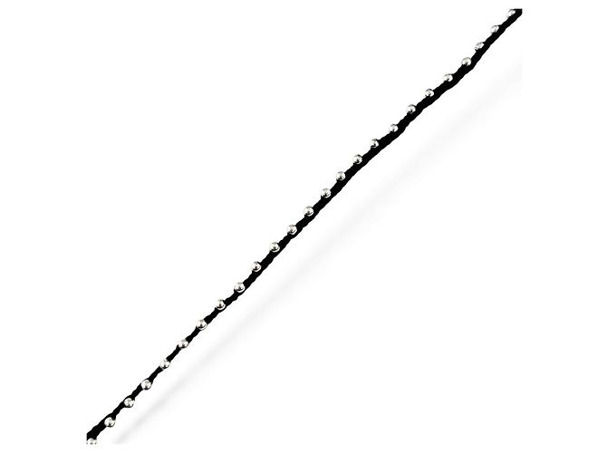 Collana Gucci Horsebit in Argento 925 Nero - vista 3