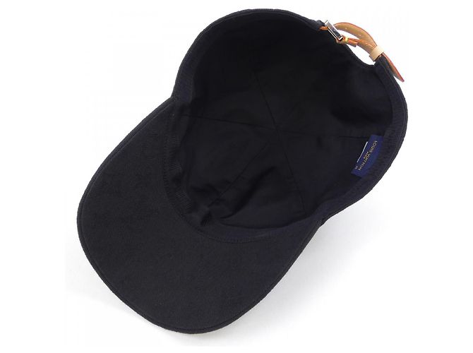 Cappello in cotone essenziale Monogram Louis Vuitton Nero - vista 5