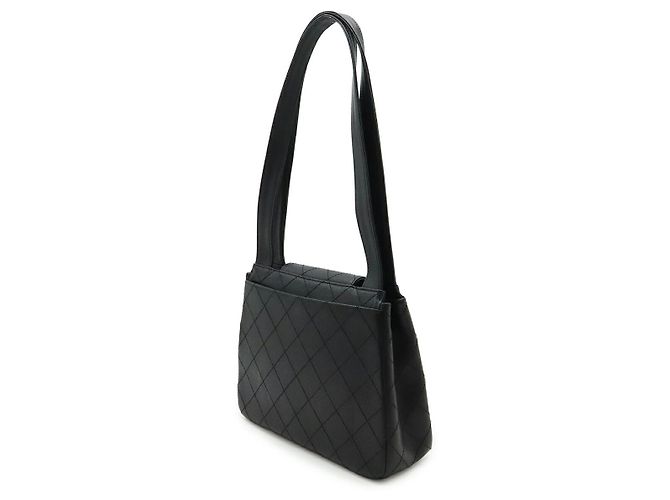 Borsa a Spalla 2way in Pelle Chanel 2.55 Nero - vista 2