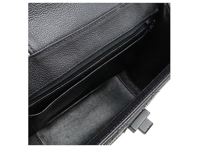 Borsa a Spalla 2way in Pelle Chanel 2.55 Nero - vista 8