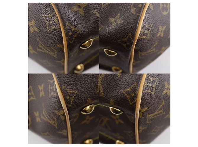 Borsa Tote Monogram Tivoli GM di Louis Vuitton Marrone - vista 4