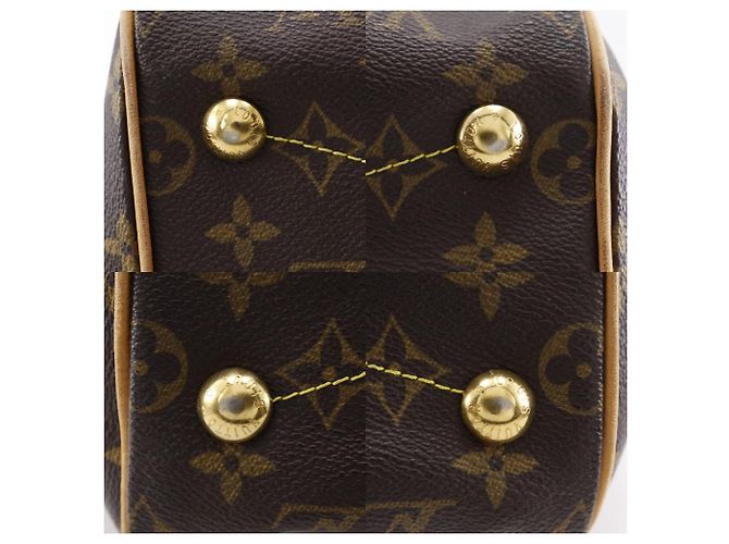 Borsa Tote Monogram Tivoli GM di Louis Vuitton Marrone - vista 9