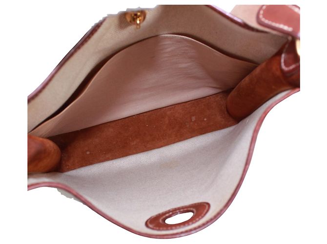 Hermès HERMES Borsa a Spalla Vespa PM Marrone Beige - vista 8