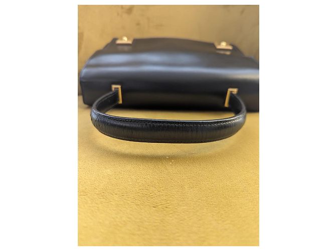 Hermès Piano Cuir Box Tasche Schwarz - Ansicht 11