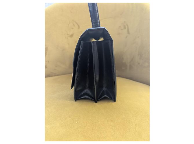 Hermès Piano Cuir Box Tasche Schwarz - Ansicht 3