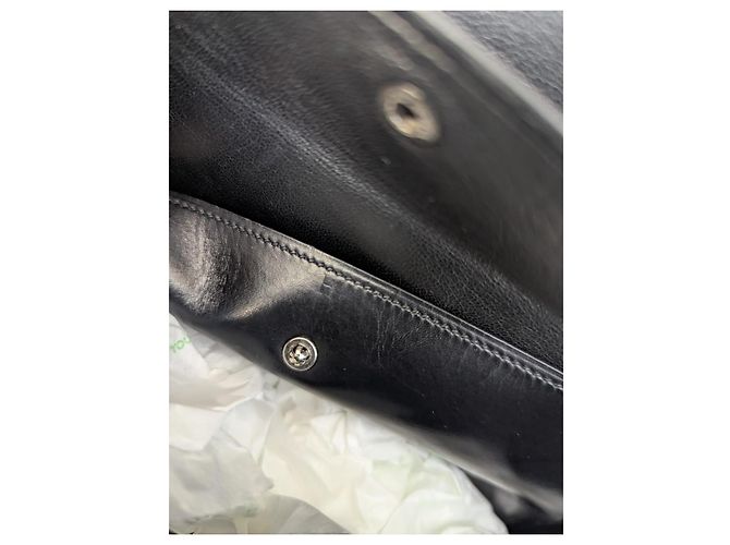 Hermès Piano Cuir Box Tasche Schwarz - Ansicht 7