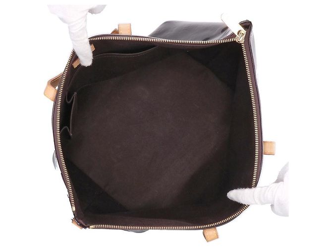 Bolso tote Bellevue GM Monogram Vernis Louis Vuitton Púrpura - vista 3