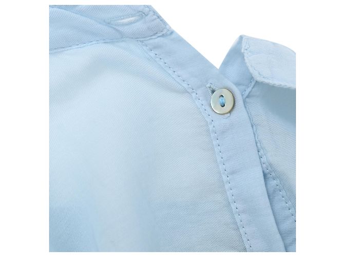 Blusa Tyana Ba&sh en algodón azul claro - vista 5