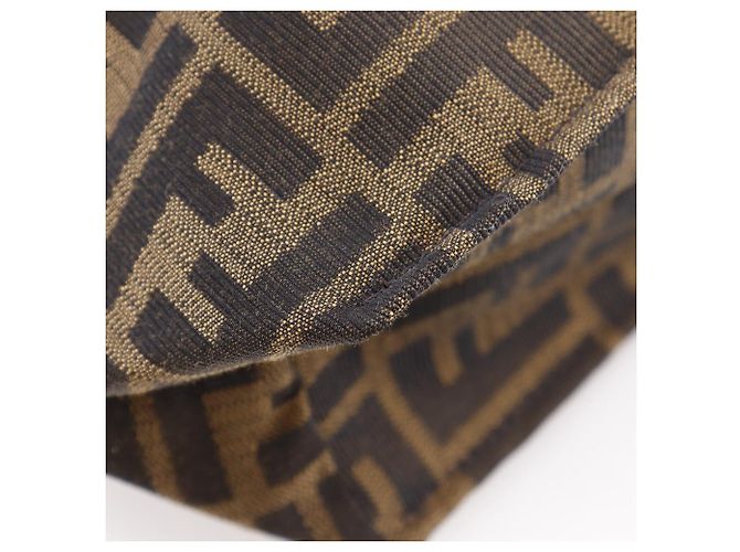 Sac à main en toile nylon Zucca Fendi - vue 5