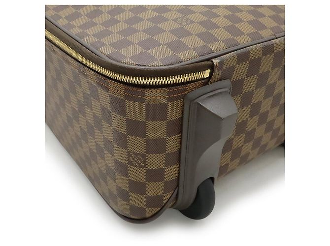 Mala Pegase Damier Louis Vuitton Marrom - vista 3
