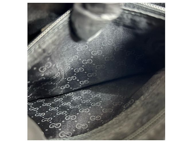 Gucci Leather Shoulder Bag Black - view 10