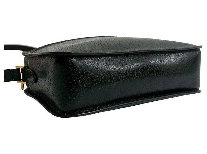 Gucci Leather Shoulder Bag Black - view 8