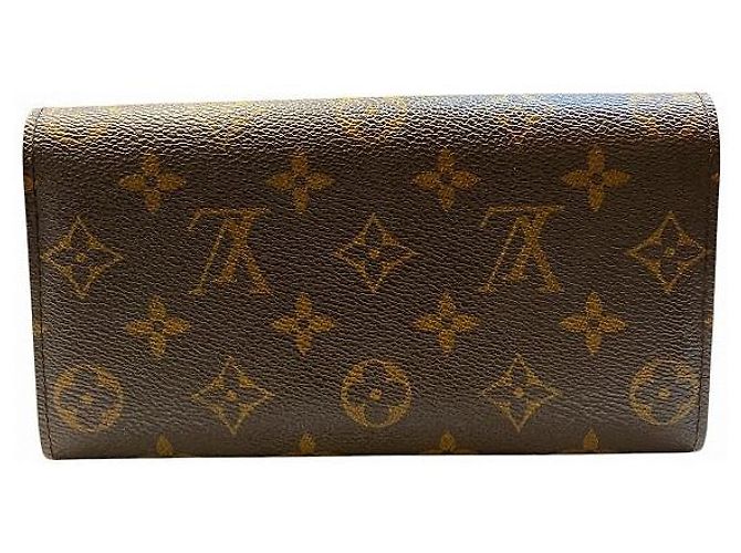 Portafoglio Lungo Monogramma Sarah di Louis Vuitton Marrone - vista 2