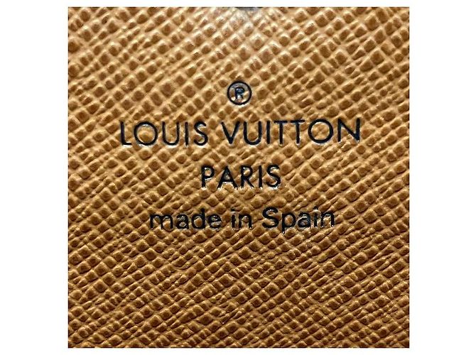 Portafoglio Lungo Monogramma Sarah di Louis Vuitton Marrone - vista 4