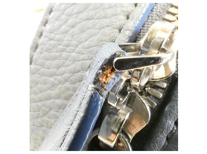 Speedy Louis Vuitton Monogram Denim Boston Tasche Blau - Ansicht 7
