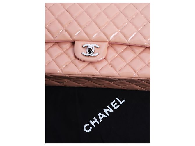 Chanel Bolso de charol rosa de doble solapa 2012 - vista 10