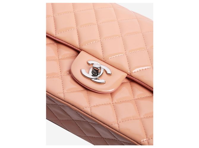 Chanel Bolso de charol rosa de doble solapa 2012 - vista 5
