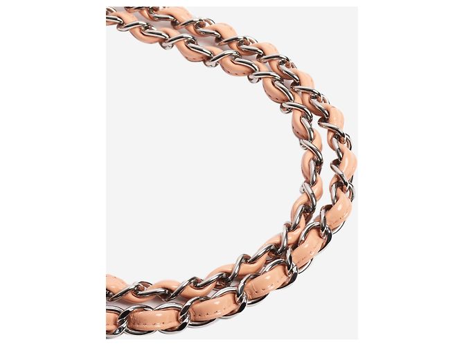 Chanel Bolso de charol rosa de doble solapa 2012 - vista 6