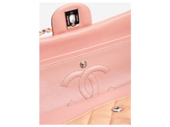 Chanel Bolso de charol rosa de doble solapa 2012 - vista 7