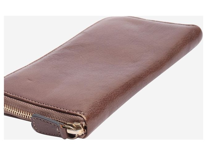 Marni Brown leather zip wallet - view 5