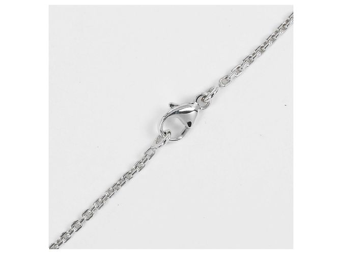 Collana Louis Vuitton Lockit in argento 925 Metallico - vista 7