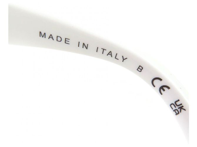 Occhiali da sole COCO Mark di Chanel Bianco - vista 9