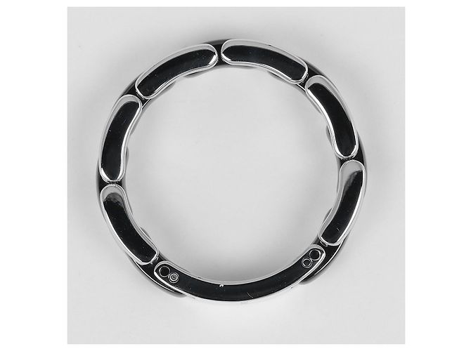 Chanel Ultra K18 White Gold Ceramic Ring Black - view 8
