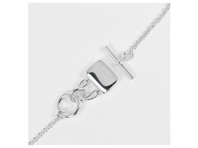 Collana Hermès Amulette Constance in Argento 925 Metallico - vista 7