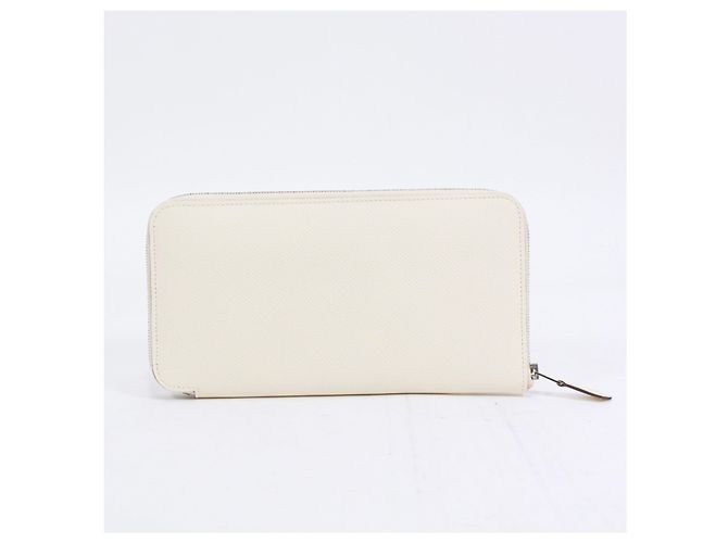 Hermès HERMES Portafoglio Azap Long Classico Nata Bianco - vista 2