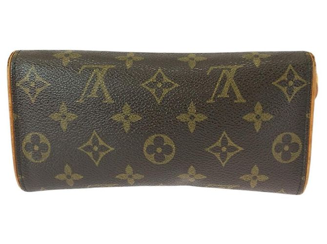 Borsa Pochette Twin PM Monogramma Louis Vuitton Marrone - vista 2