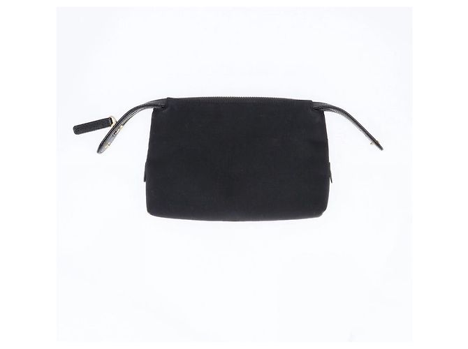 Borsa da bowling in pelle di vitello grana Chanel Nero - vista 10